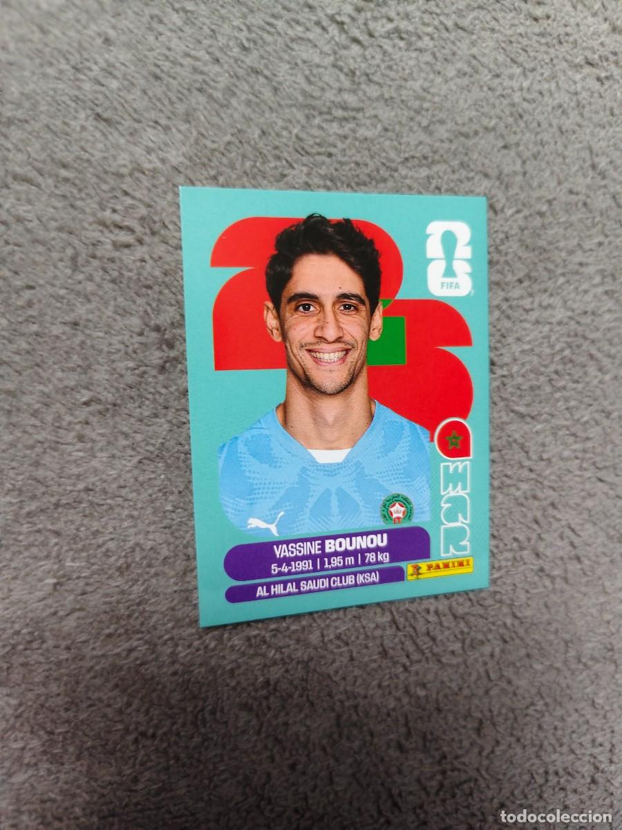 Cromos de Futebol: MAR 2 MAR2 MUNDIAL 2026 PANINI YASSINE BOUNOU MARRUECOS 26 WORLD CUP STICKER PANINI FIFA AAZ