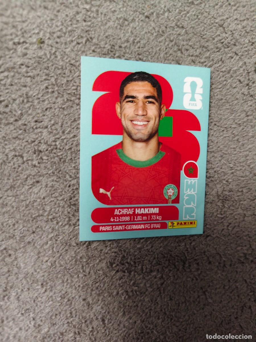Cromos de Futebol: MAR 4 MAR4 MUNDIAL 2026 PANINI ACHRAF HAKIMI MARRUECOS 26 WORLD CUP STICKER PANINI FIFA AAZ