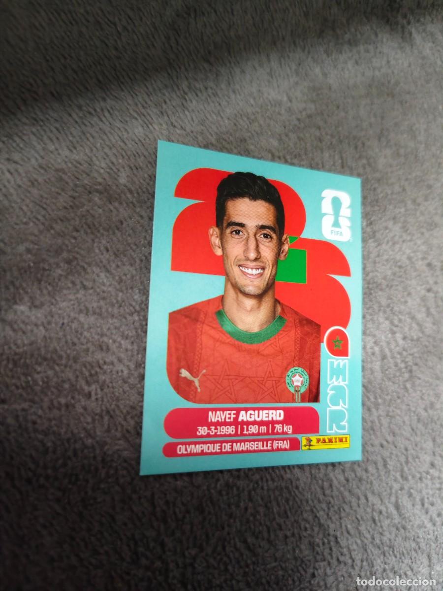 Cromos de Futebol: MAR 6 MAR6 MUNDIAL 2026 PANINI NAYEF AGUERD MARRUECOS 26 WORLD CUP STICKER PANINI FIFA AAZ