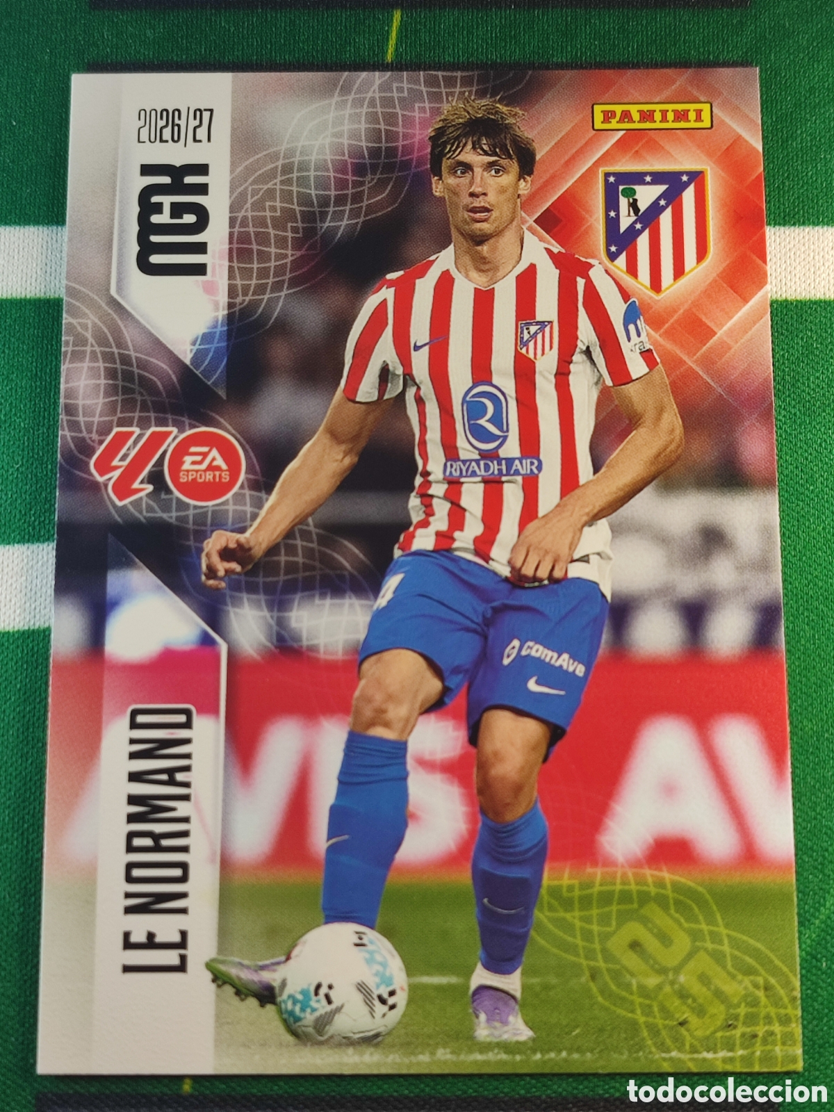Cromos de f&uacute;tbol: 59 Le Normand Atl&eacute;tico de Madrid MEGACRACKS 2026 2027 - 26 27 MGK