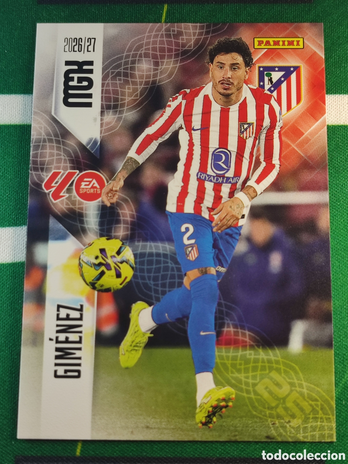 Cromos de Futebol: 61 Gim&eacute;nez Atl&eacute;tico de Madrid MEGACRACKS 2026 2027 - 26 27 MGK