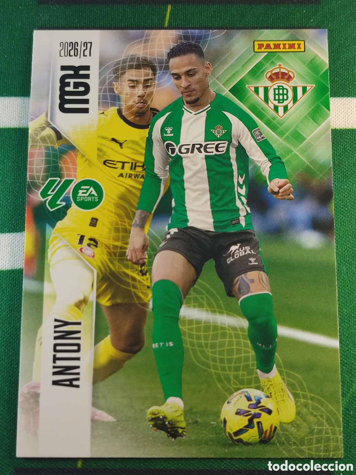 Football Stickers: 106 Antony Real Betis MEGACRACKS 2026 2027 - 26 27 MGK