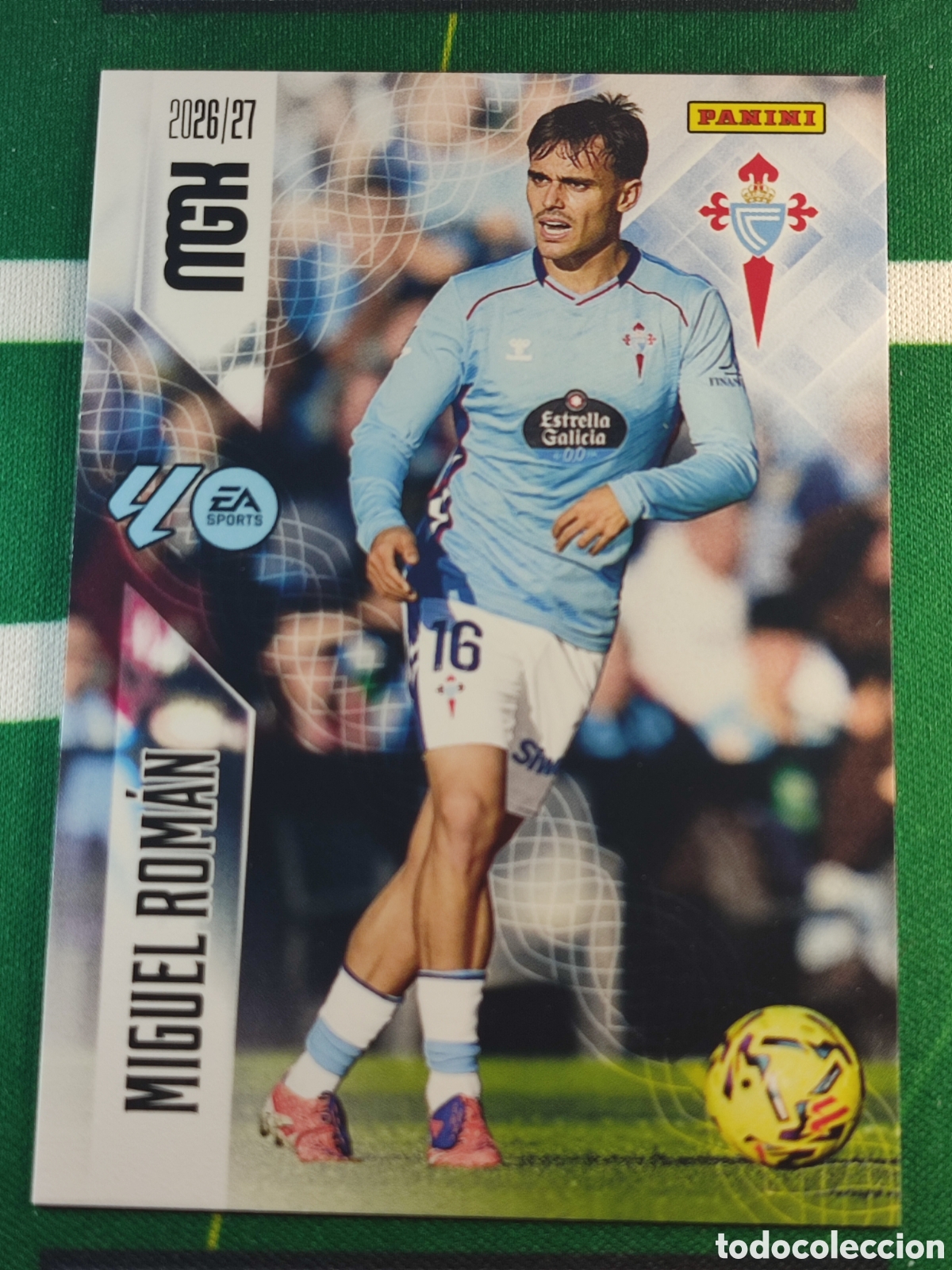 Cromos de Futebol: 119 Miguel Rom&aacute;n RC Celta MEGACRACKS 2026 2027 - 26 27 MGK