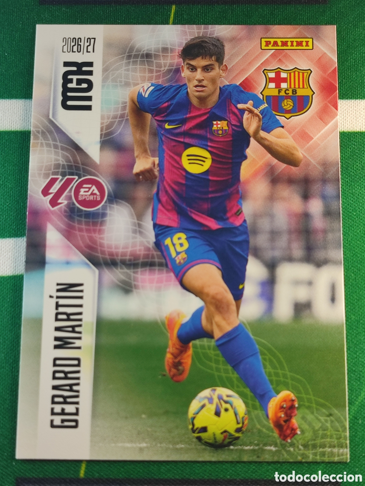 Cromos de Futebol: 77 Gerard Mart&iacute;n FC Barcelona MEGACRACKS 2026 2027 - 26 27 MGK