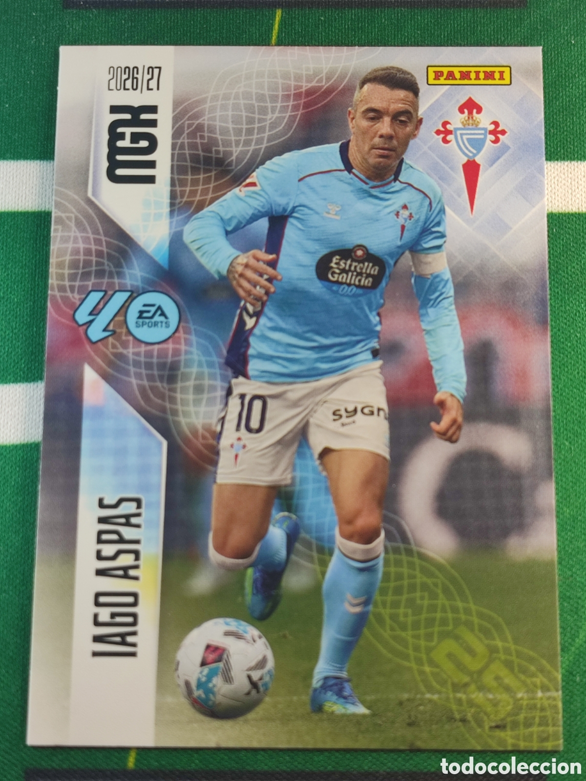 Cromos de Futebol: 124 Iago Aspas RC Celta MEGACRACKS 2026 2027 - 26 27 MGK