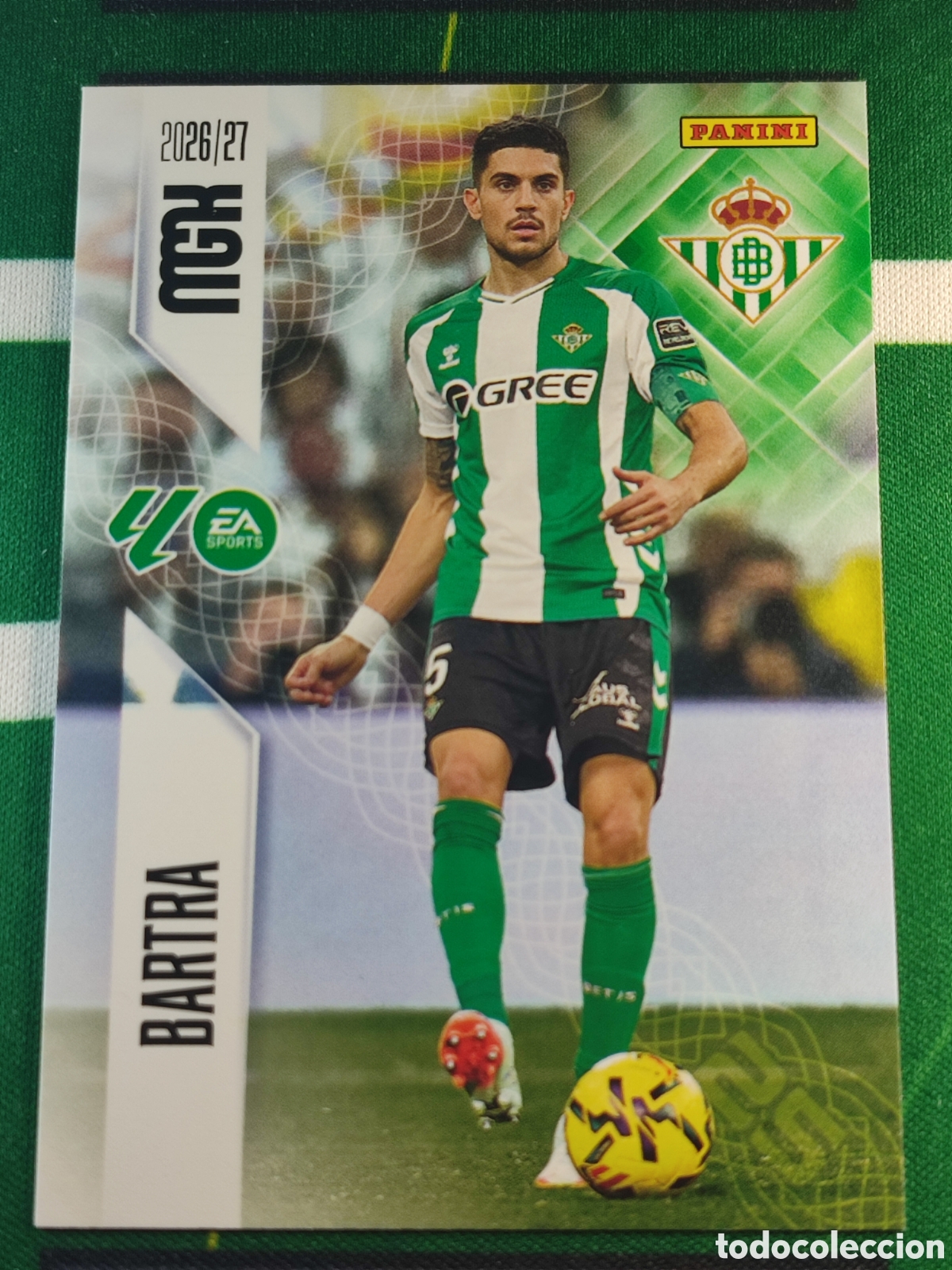Cromos de Futebol: 95 Bartra Real Betis MEGACRACKS 2026 2027 - 26 27 MGK