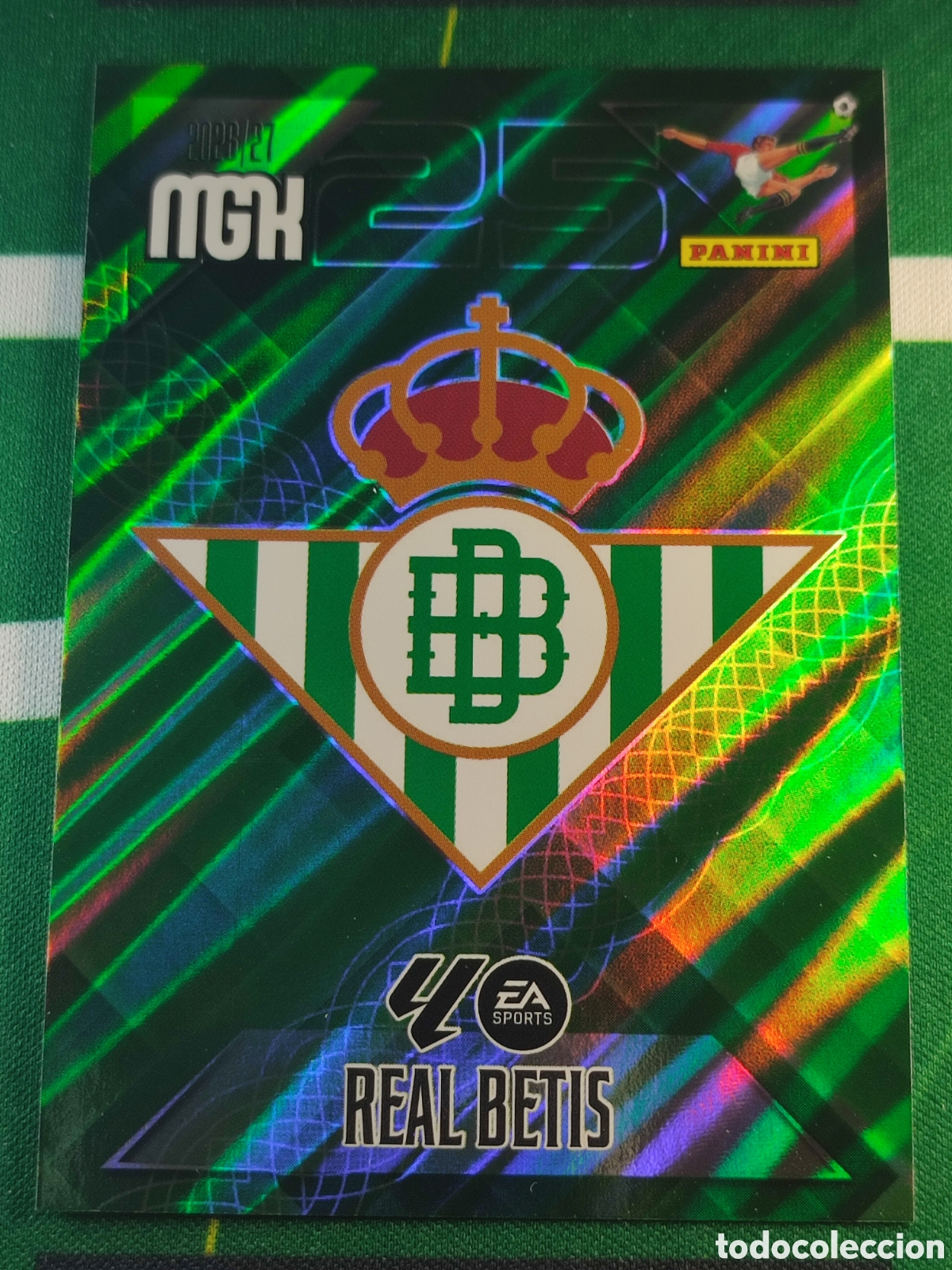 Cromos de Futebol: 91 Escudo Real Betis MEGACRACKS 2026 2027 - 26 27 MGK