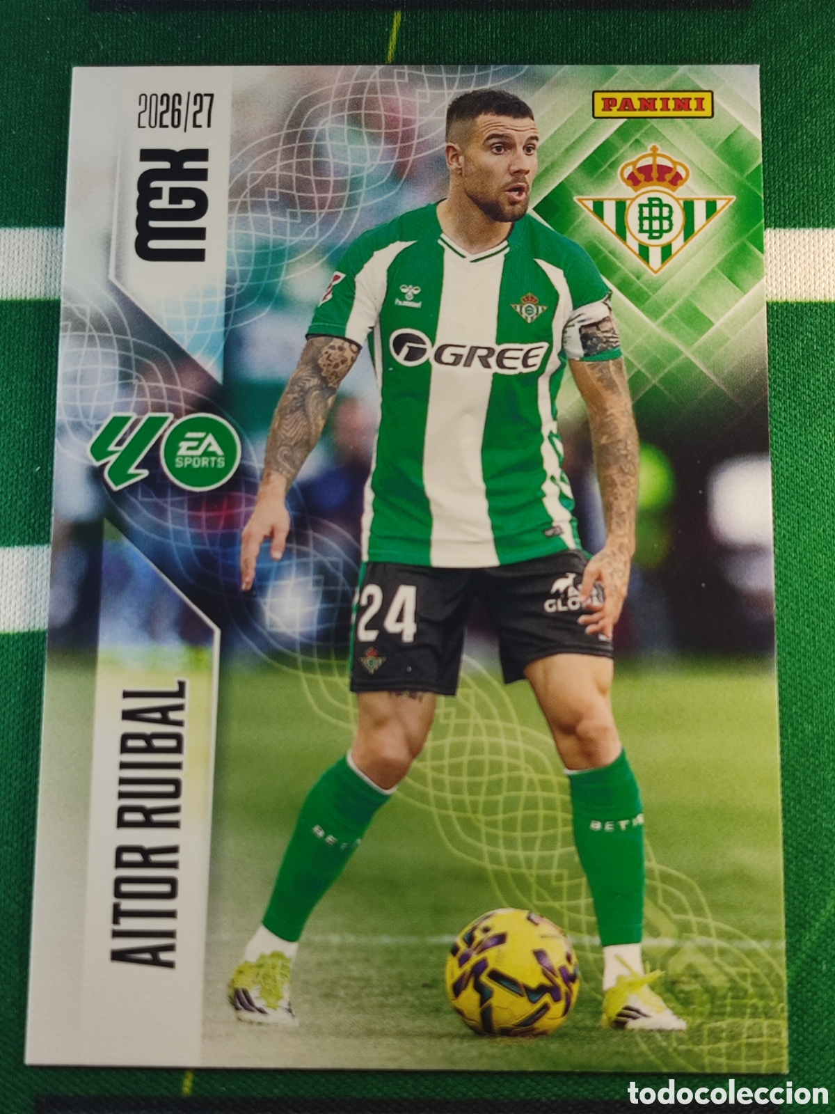 Cromos de Futebol: 94 Aitor Ruibal Real Betis MEGACRACKS 2026 2027 - 26 27 MGK