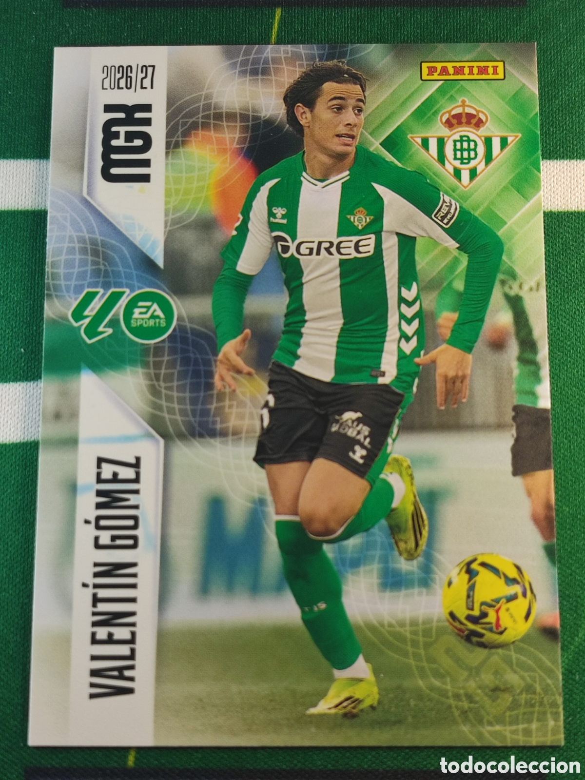Cromos de Futebol: 98 Valent&iacute;n G&oacute;mez Real Betis MEGACRACKS 2026 2027 - 26 27 MGK