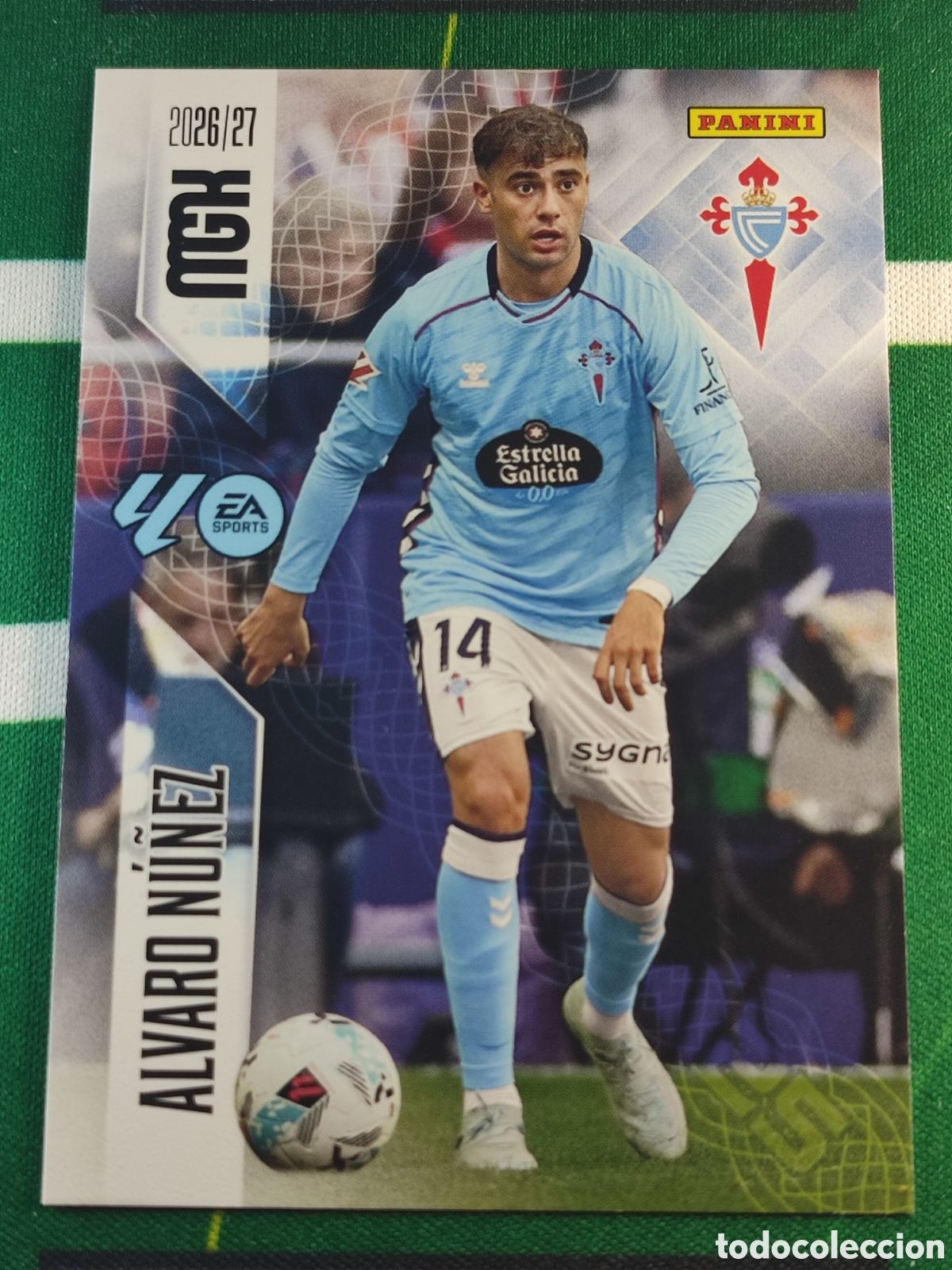 Cromos de Futebol: 113 &Aacute;lvaro N&uacute;&ntilde;ez RC Celta MEGACRACKS 2026 2027 - 26 27 MGK