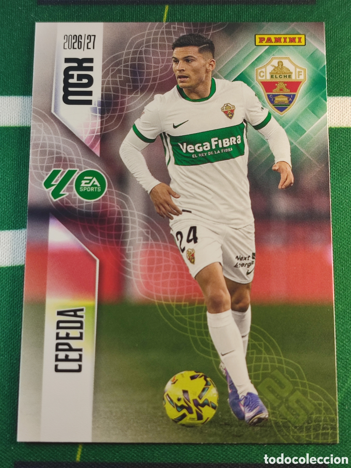 Cromos de Futebol: 162 Cepeda Elche CF MEGACRACKS 2026 2027 - 26 27 MGK