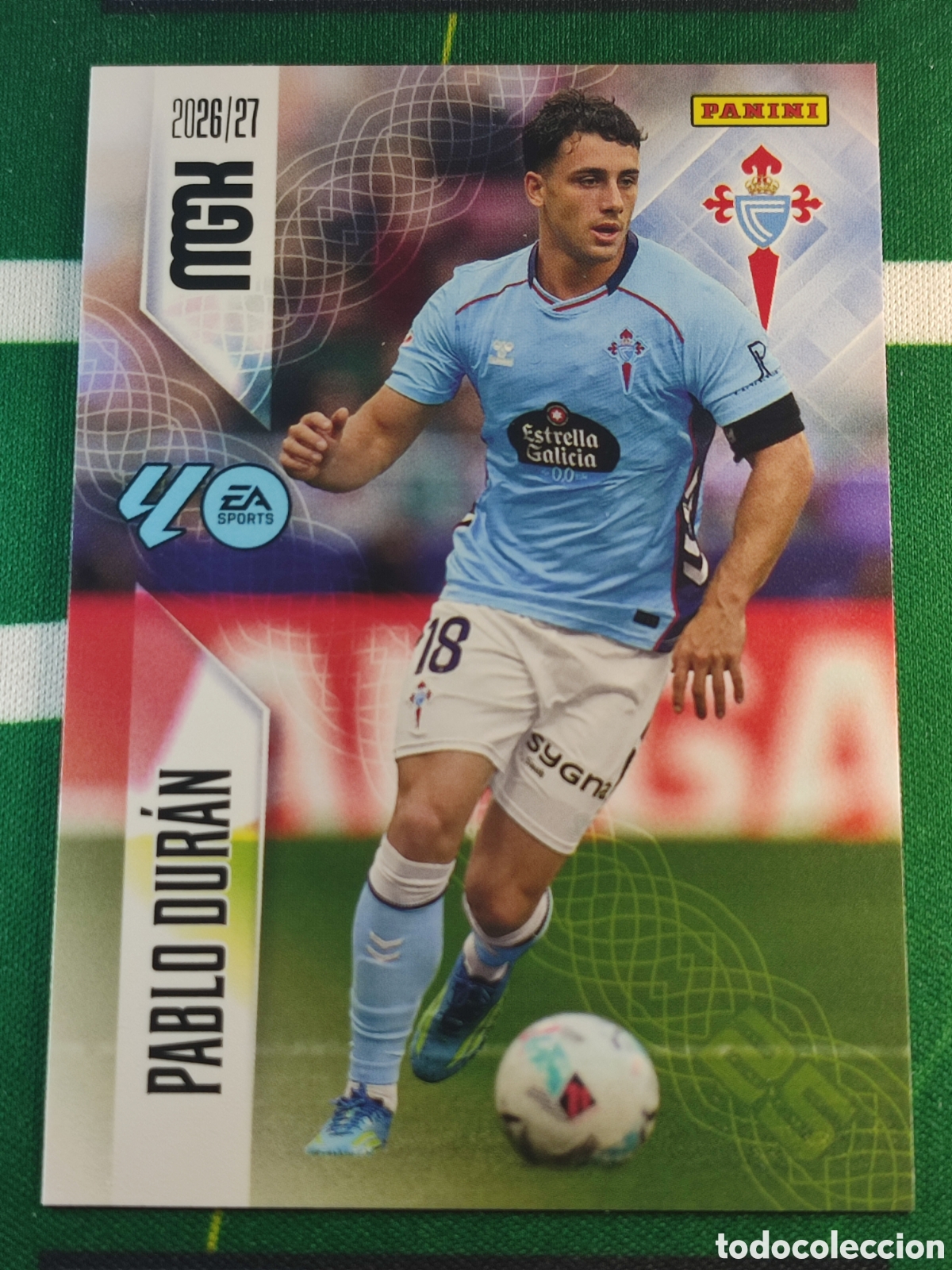 Cromos de Futebol: 123 Pablo Dur&aacute;n RC Celta MEGACRACKS 2026 2027 - 26 27 MGK