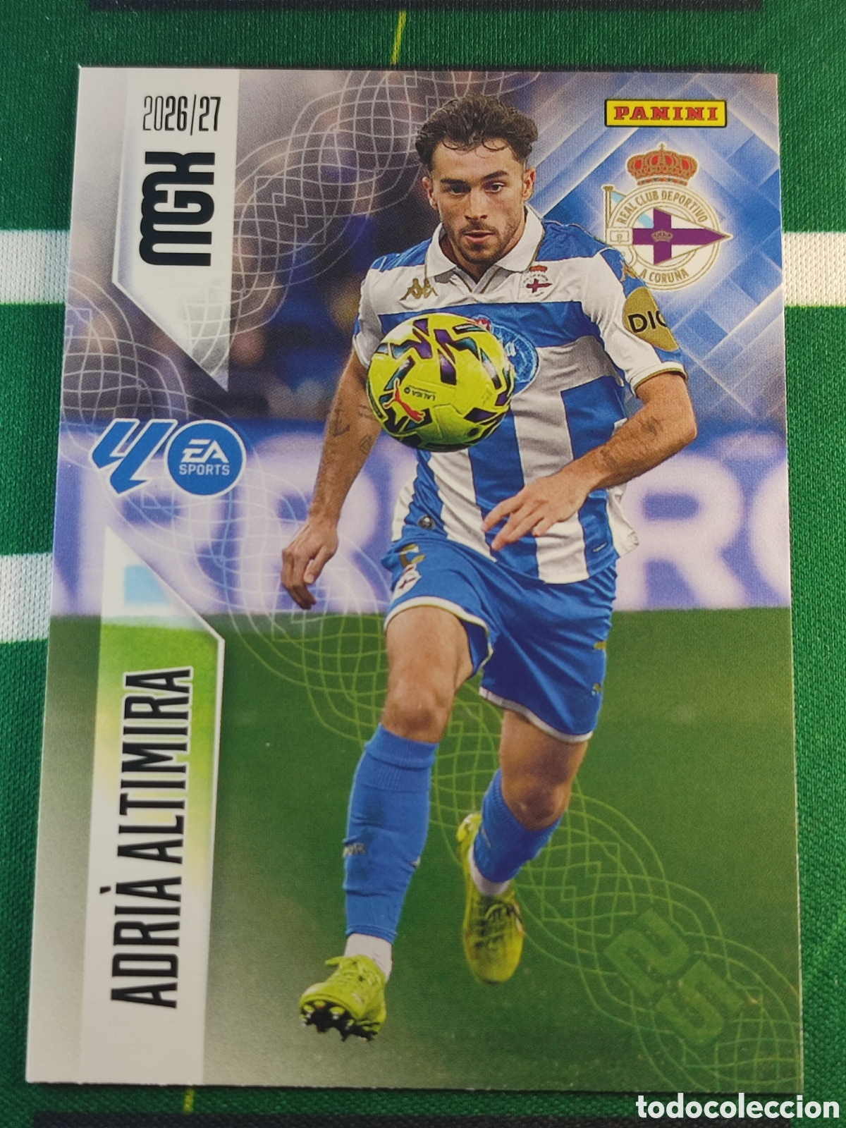 Cromos de Futebol: 130 Adri&agrave; Altimira RC Deportivo MEGACRACKS 2026 2027 - 26 27 MGK