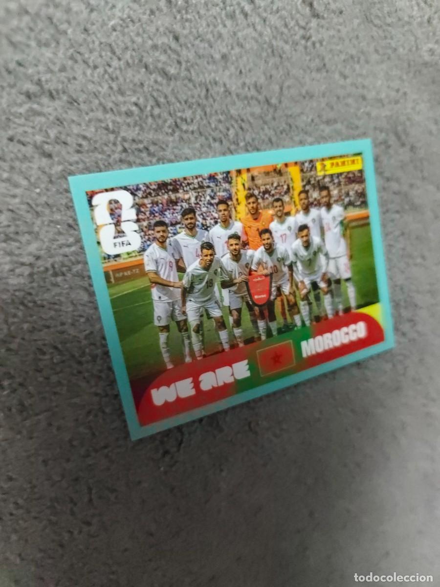 Football Stickers: MAR MAR13 MUNDIAL 2026 PANINI PLANTILLA TEAM MARRUECOS 26 WORLD CUP STICKER PANINI FIFA AAZ