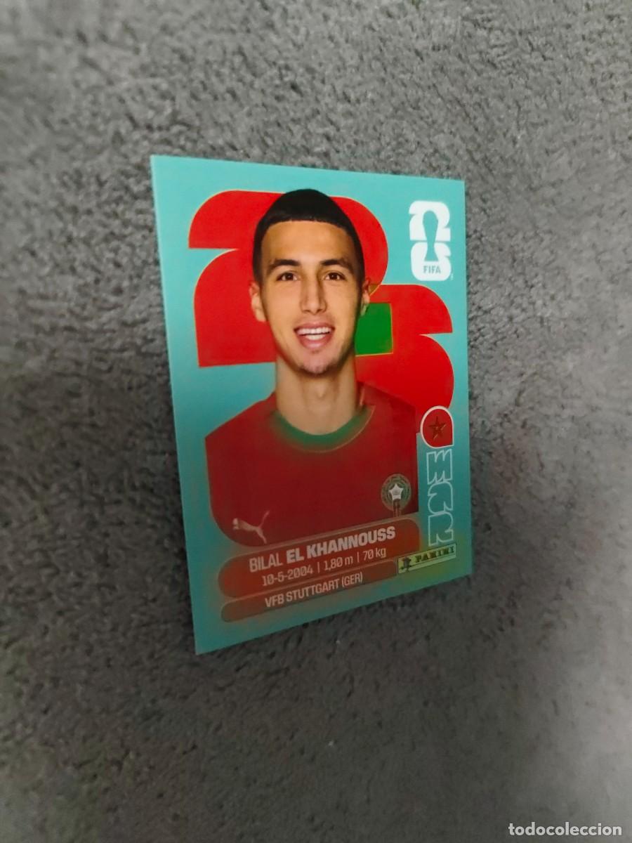 Football Stickers: MAR MAR14 MUNDIAL 2026 PANINI BILAL EL KHANNOUSS MARRUECOS 26 WORLD CUP STICKER PANINI FIFA AAZ
