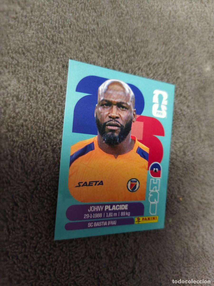 Cartes &agrave; collectionner de Football: HAI 2 HAI2 MUNDIAL 2026 PANINI JOHNY PLACIDE HAITI 26 WORLD CUP STICKER PANINI FIFA AAZ
