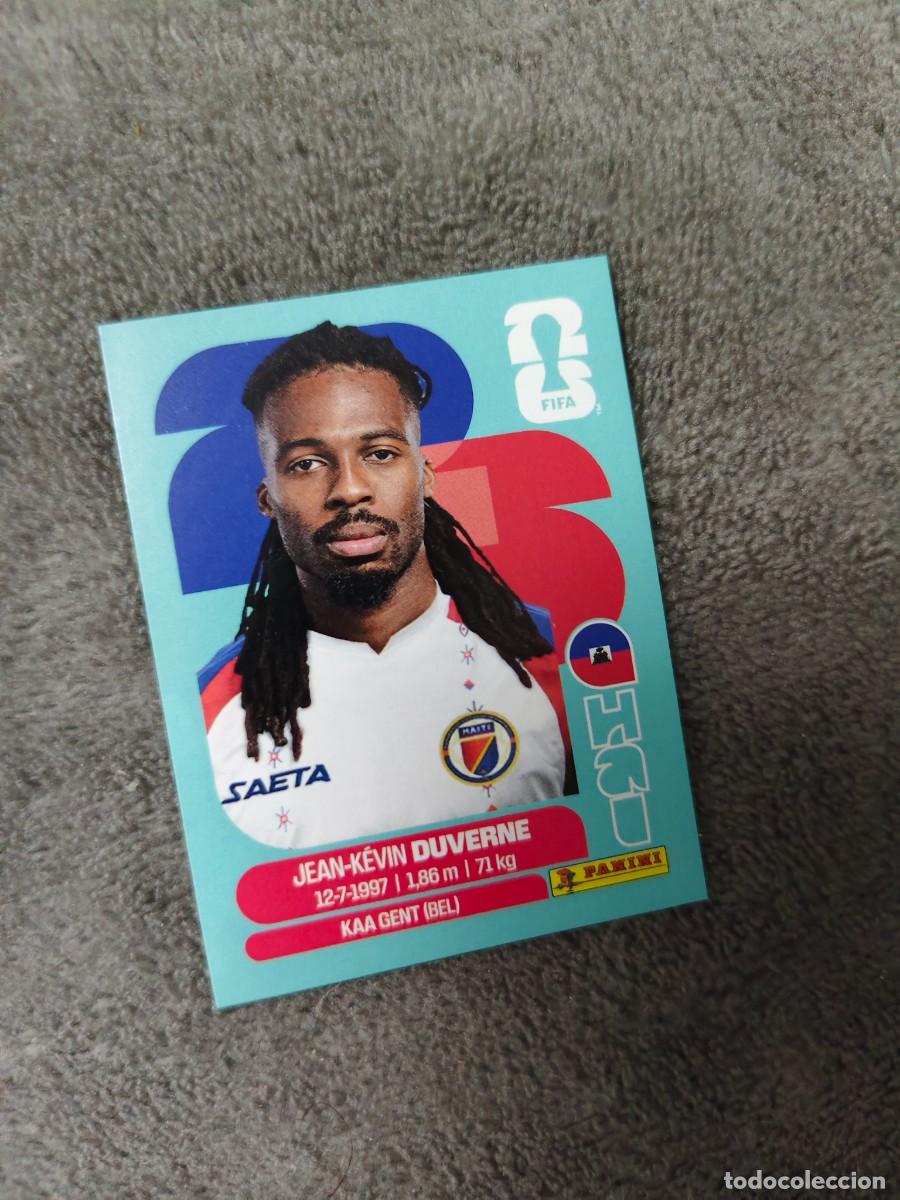Cartes &agrave; collectionner de Football: HAI 5 HAI5 MUNDIAL 2026 PANINI JEAN-KEVIN DUVERNE HAITI 26 WORLD CUP STICKER PANINI FIFA AAZ