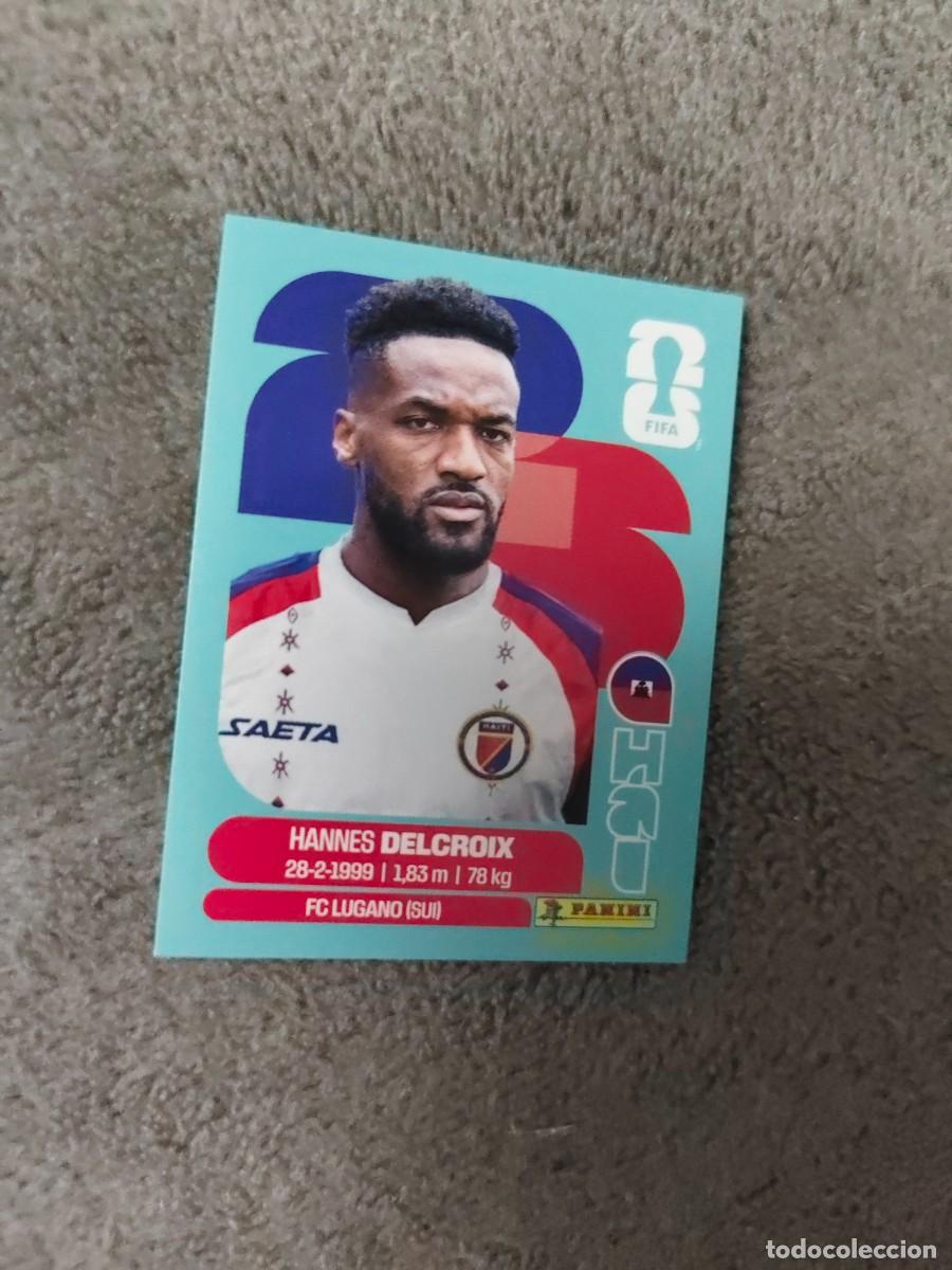 Cartes &agrave; collectionner de Football: HAI 9 HAI9 MUNDIAL 2026 PANINI HANNES DELCROIX HAITI 26 WORLD CUP STICKER PANINI FIFA AAZ