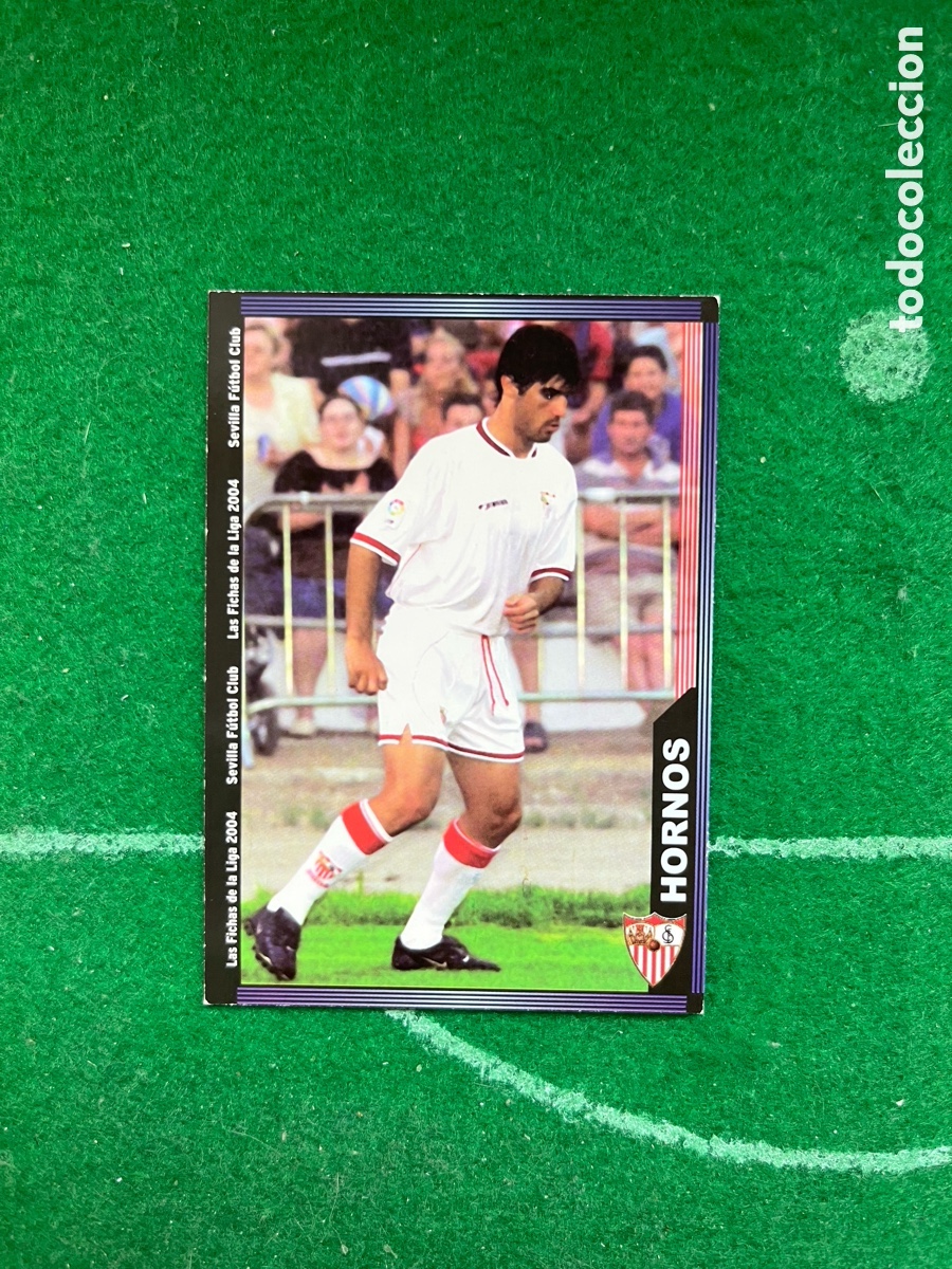 Cromos de Futebol: 261 HORNOS SEVILLA LAS FICHAS DE LA LIGA 2003 2004 MUNDICROMO