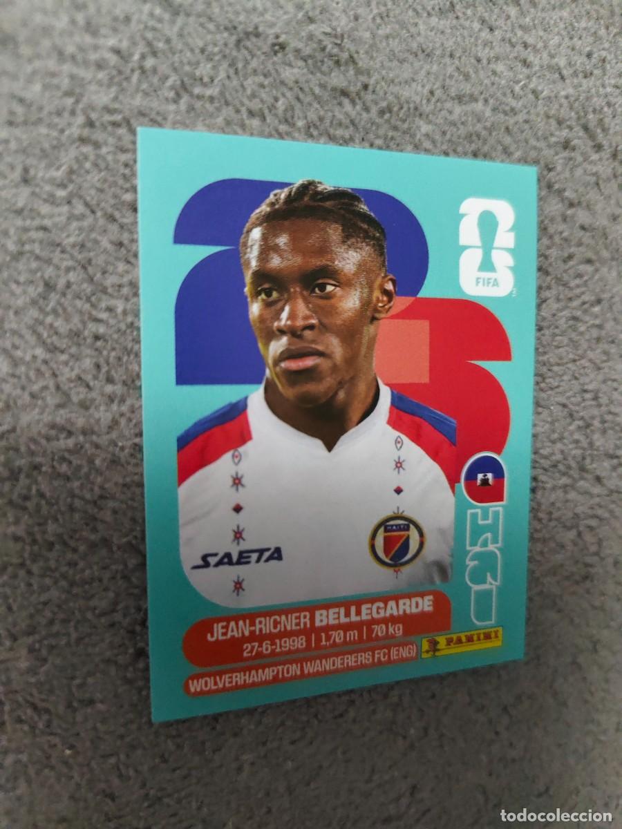 Cromos de Futebol: HAI HAI12 12 MUNDIAL 2026 PANINI JEAN-RICNER BELLEGARDE HAITI 26 WORLD CUP STICKER PANINI FIFA AAZ