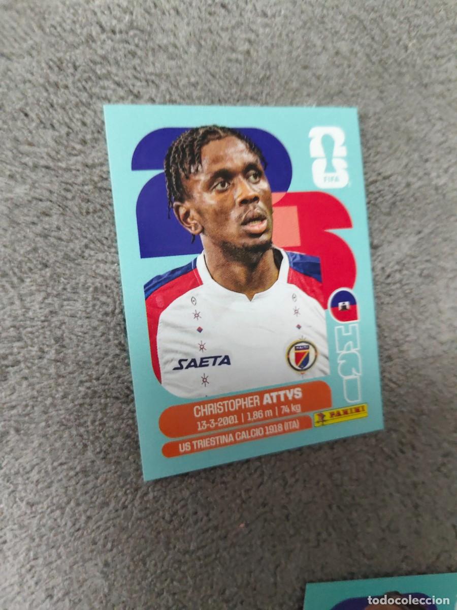 Cromos de Futebol: HAI HAI14 14 MUNDIAL 2026 PANINI CHRISTOPHER ATTYS HAITI 26 WORLD CUP STICKER PANINI FIFA AAZ