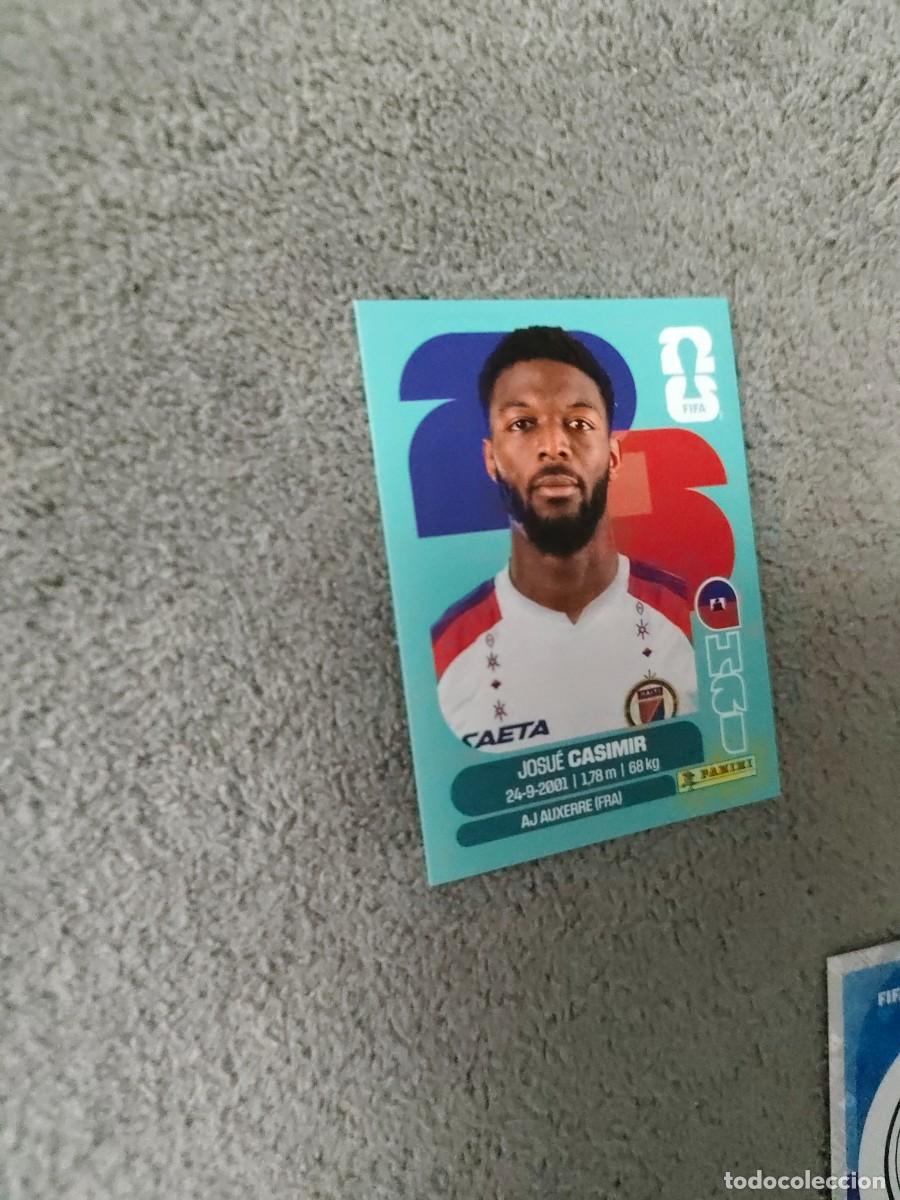 Cromos de Futebol: HAI HAI16 16 MUNDIAL 2026 PANINI JOSUE CASIMIR HAITI 26 WORLD CUP STICKER PANINI FIFA AAZ