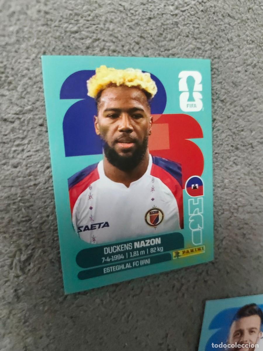 Cromos de Futebol: HAI HAI18 18 MUNDIAL 2026 PANINI DUCKENS NAZON HAITI 26 WORLD CUP STICKER PANINI FIFA AAZ