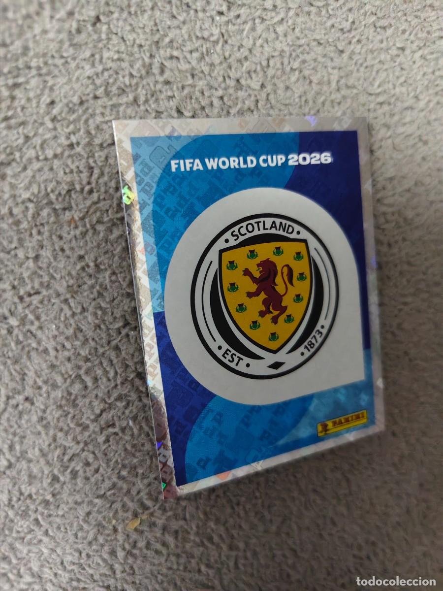 Cromos de Futebol: SCO 1 SCO1 MUNDIAL 2026 PANINI LOGO ESCUDO ESCOCIA 26 WORLD CUP STICKER PANINI FIFA AAZ
