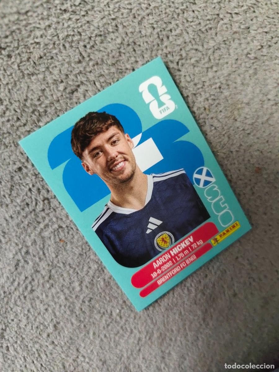 Cromos de Futebol: SCO 5 SCO5 MUNDIAL 2026 PANINI AARON HICKEY ESCOCIA 26 WORLD CUP STICKER PANINI FIFA AAZ