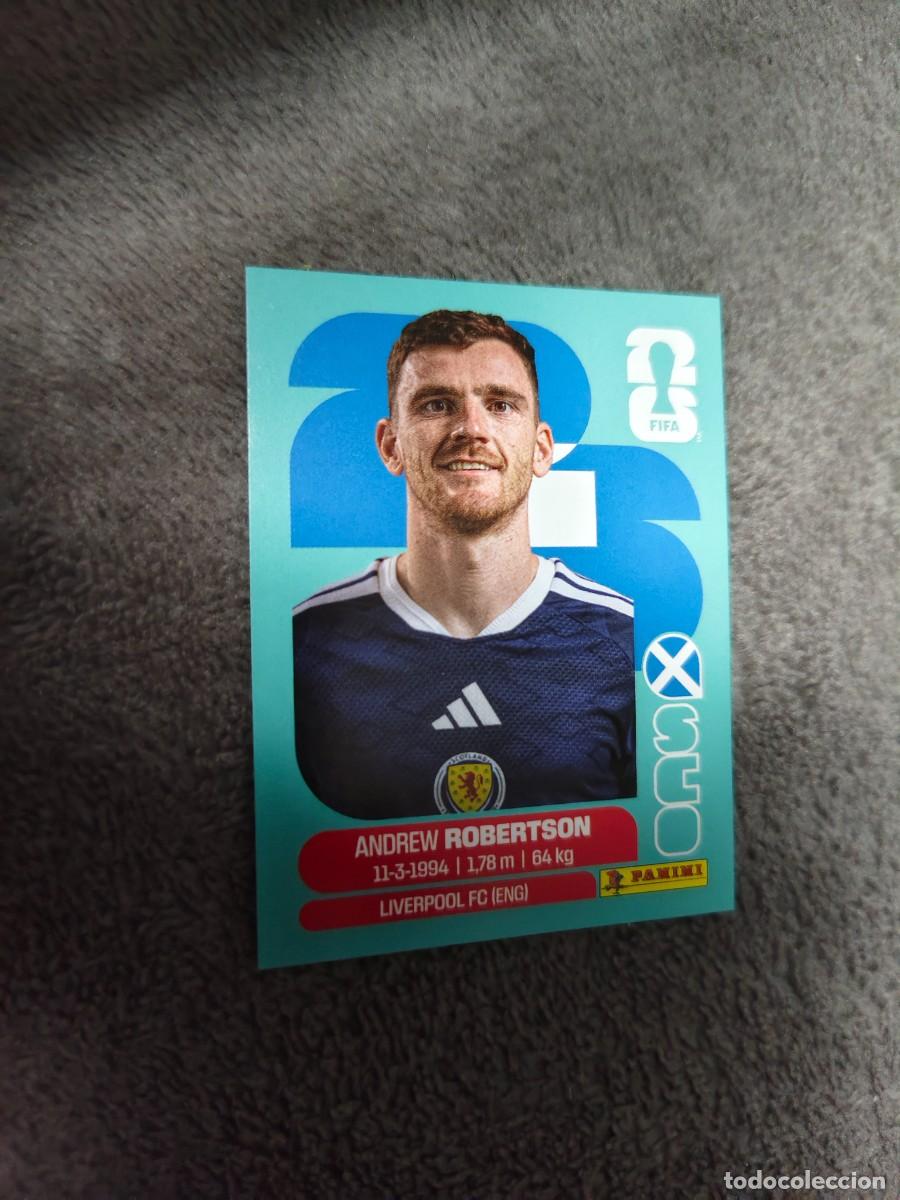 Cromos de Futebol: SCO 6 SCO6 MUNDIAL 2026 PANINI ANDREW ROBERTSON ESCOCIA 26 WORLD CUP STICKER PANINI FIFA AAZ