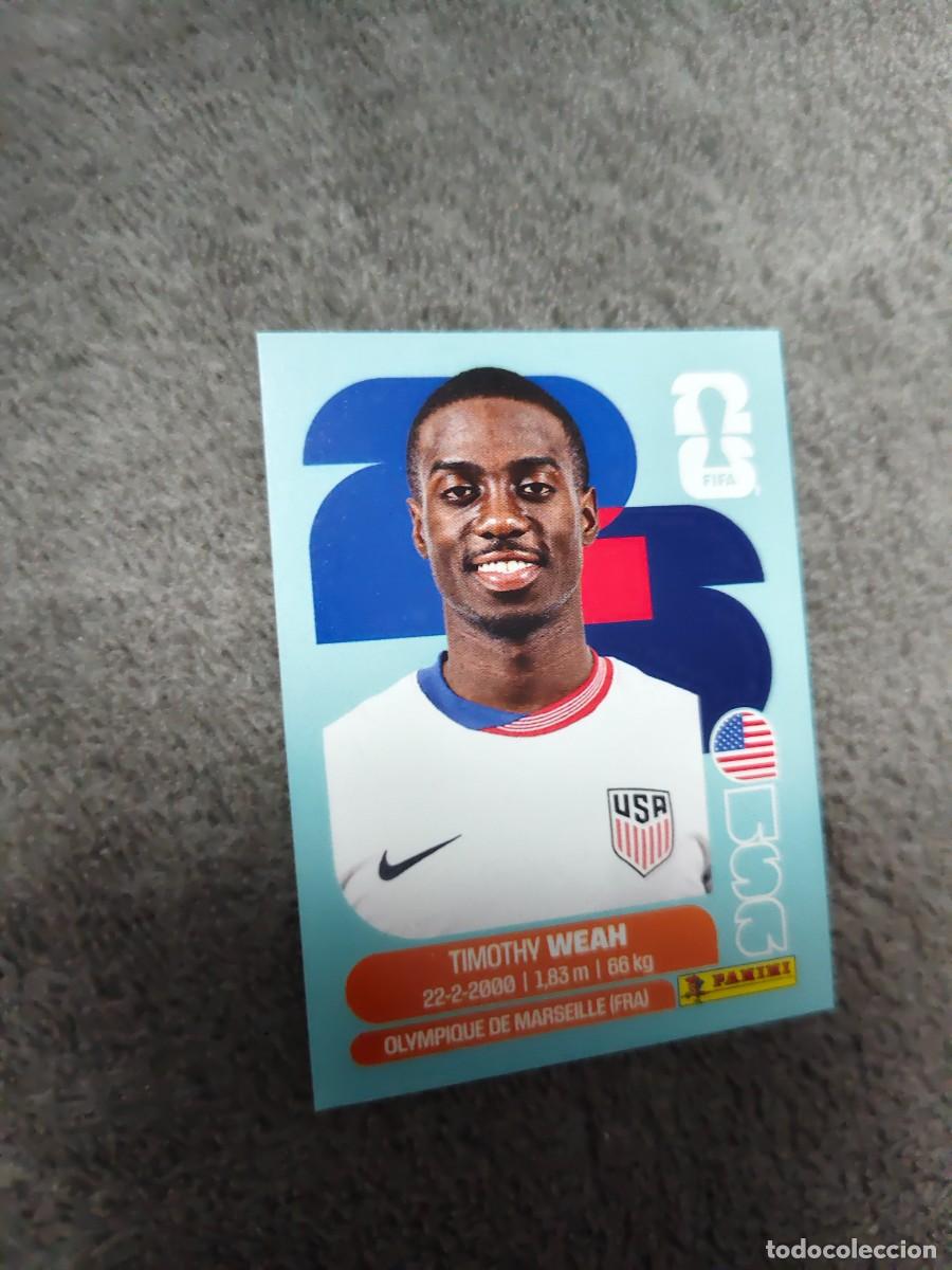 Football Stickers: USA USA12 12 MUNDIAL 2026 PANINI TIMOTHY WEAH USA 26 WORLD CUP STICKER PANINI FIFA AAZ