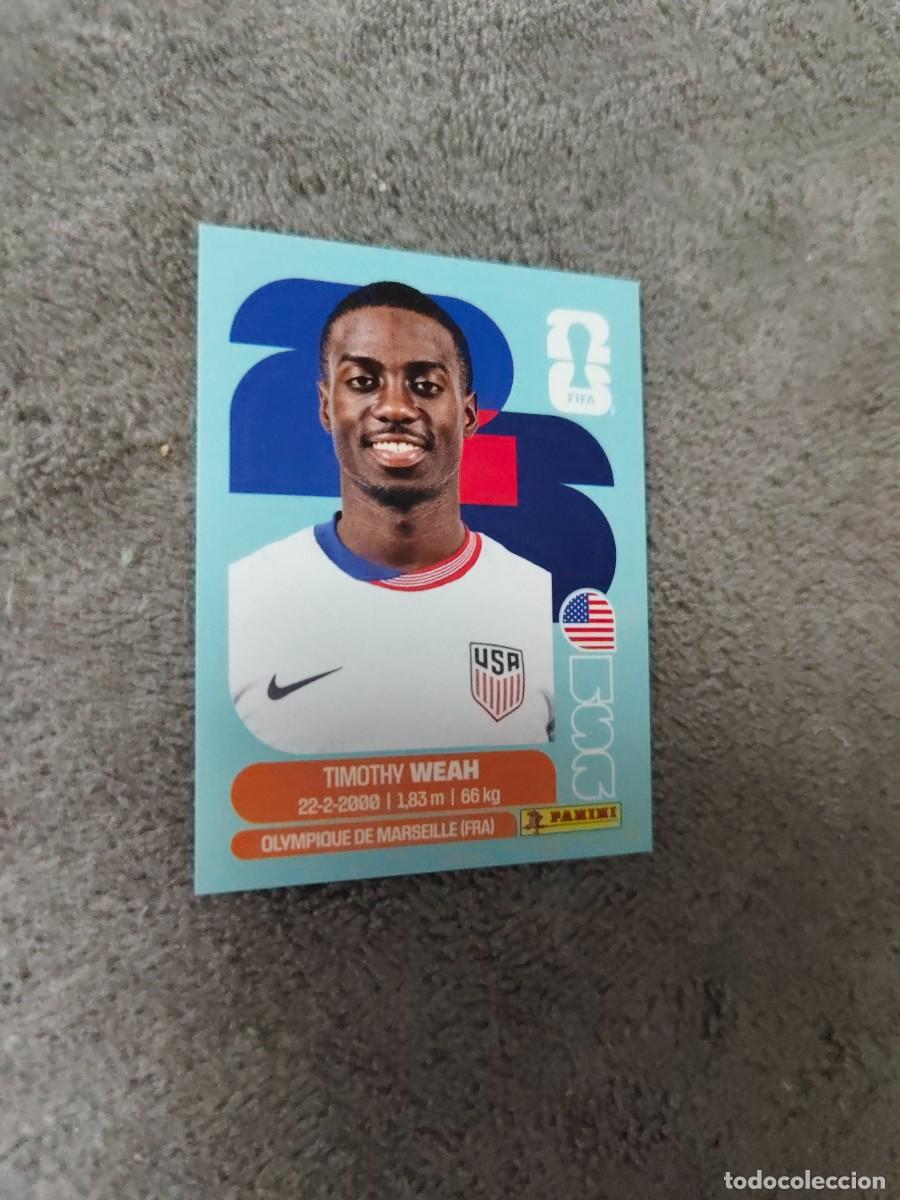 Football Stickers: USA USA12 12 MUNDIAL 2026 PANINI TIMOTHY WEAH USA 26 WORLD CUP STICKER PANINI FIFA AAZ