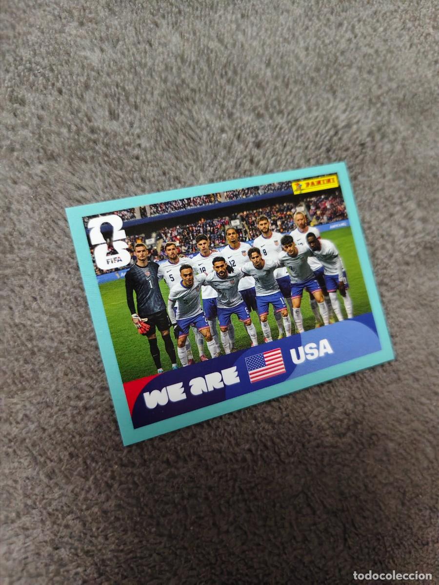 Football Stickers: USA USA13 13 MUNDIAL 2026 PANINI PLANTILLA TEAM USA 26 WORLD CUP STICKER PANINI FIFA AAZ