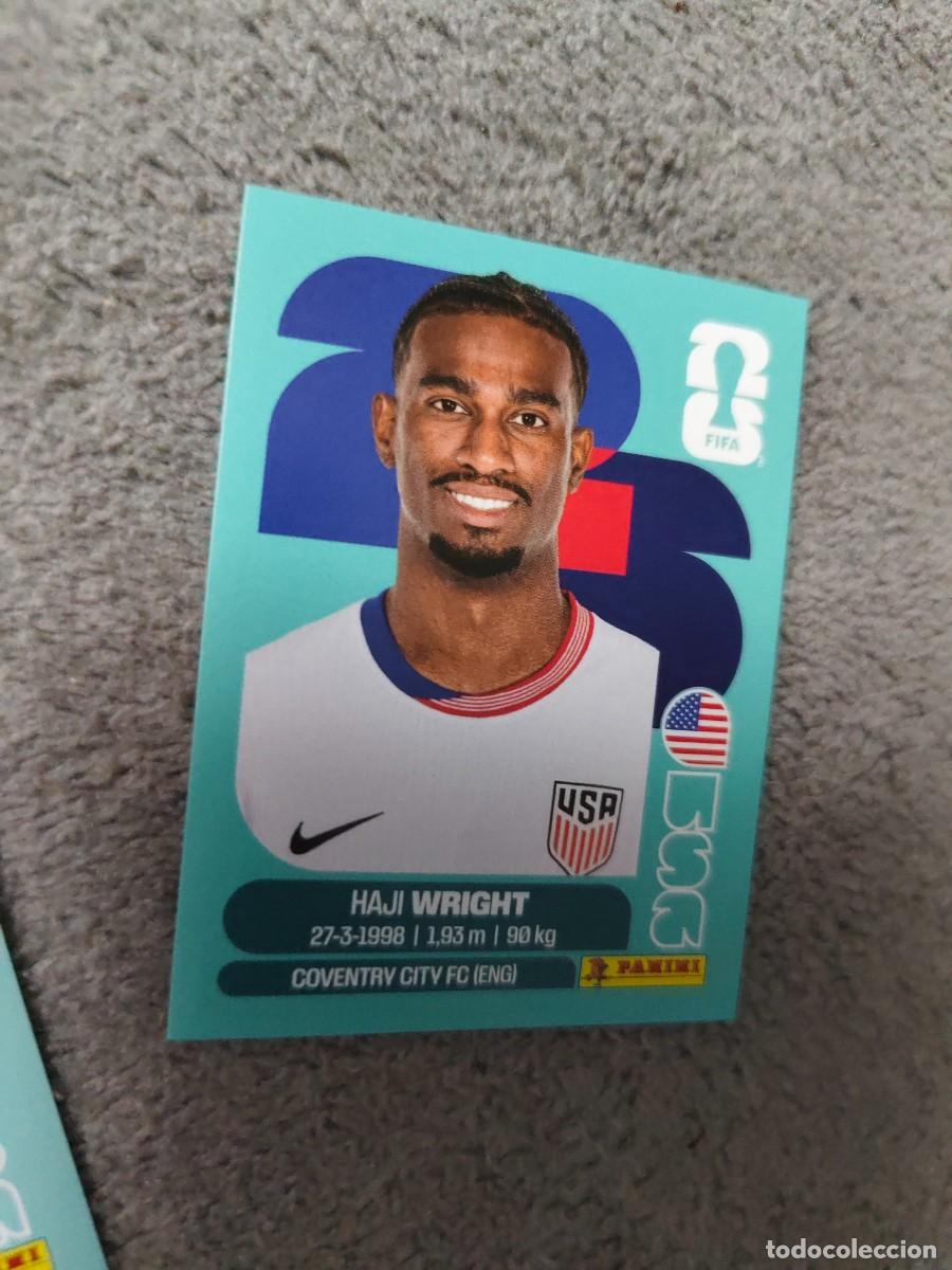 Football Stickers: USA USA19 19 MUNDIAL 2026 PANINI HAJI WRIGHT USA 26 WORLD CUP STICKER PANINI FIFA AAZ
