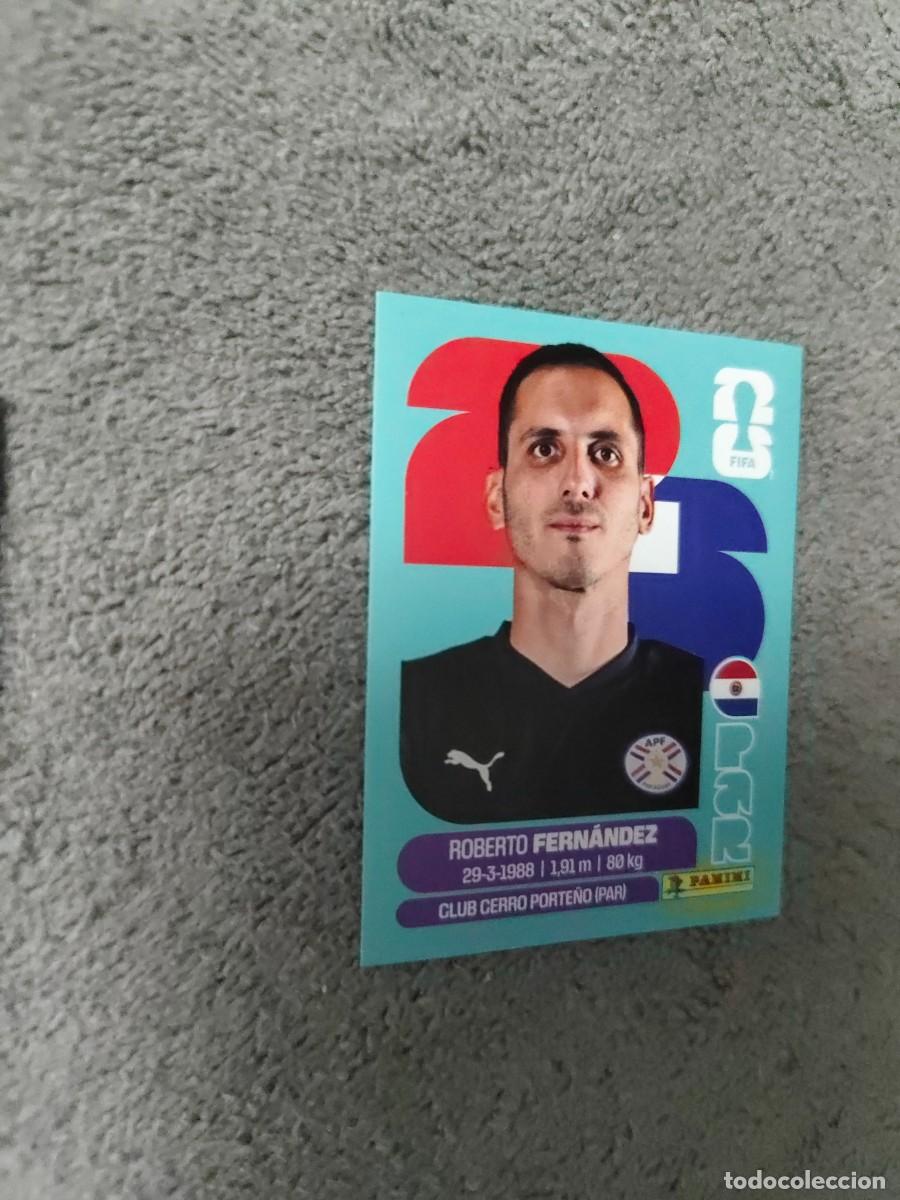 Football Stickers: PAR 2 PAR2 MUNDIAL 2026 PANINI ROBERTO FERNANDEZ PARAGUAY 26 WORLD CUP STICKER PANINI FIFA AAZ