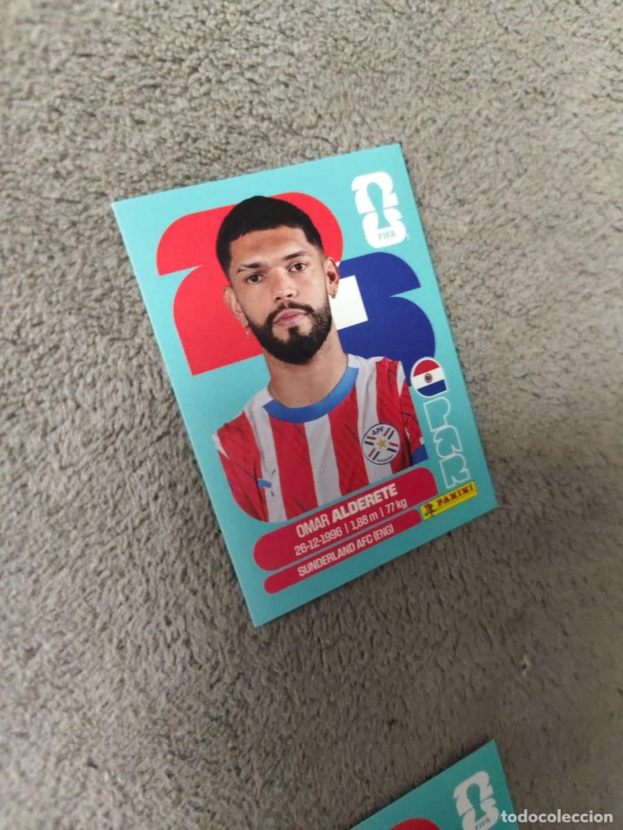 Football Stickers: PAR 7 PAR7 MUNDIAL 2026 PANINI OMAR ALDERETE PARAGUAY 26 WORLD CUP STICKER PANINI FIFA AAZ