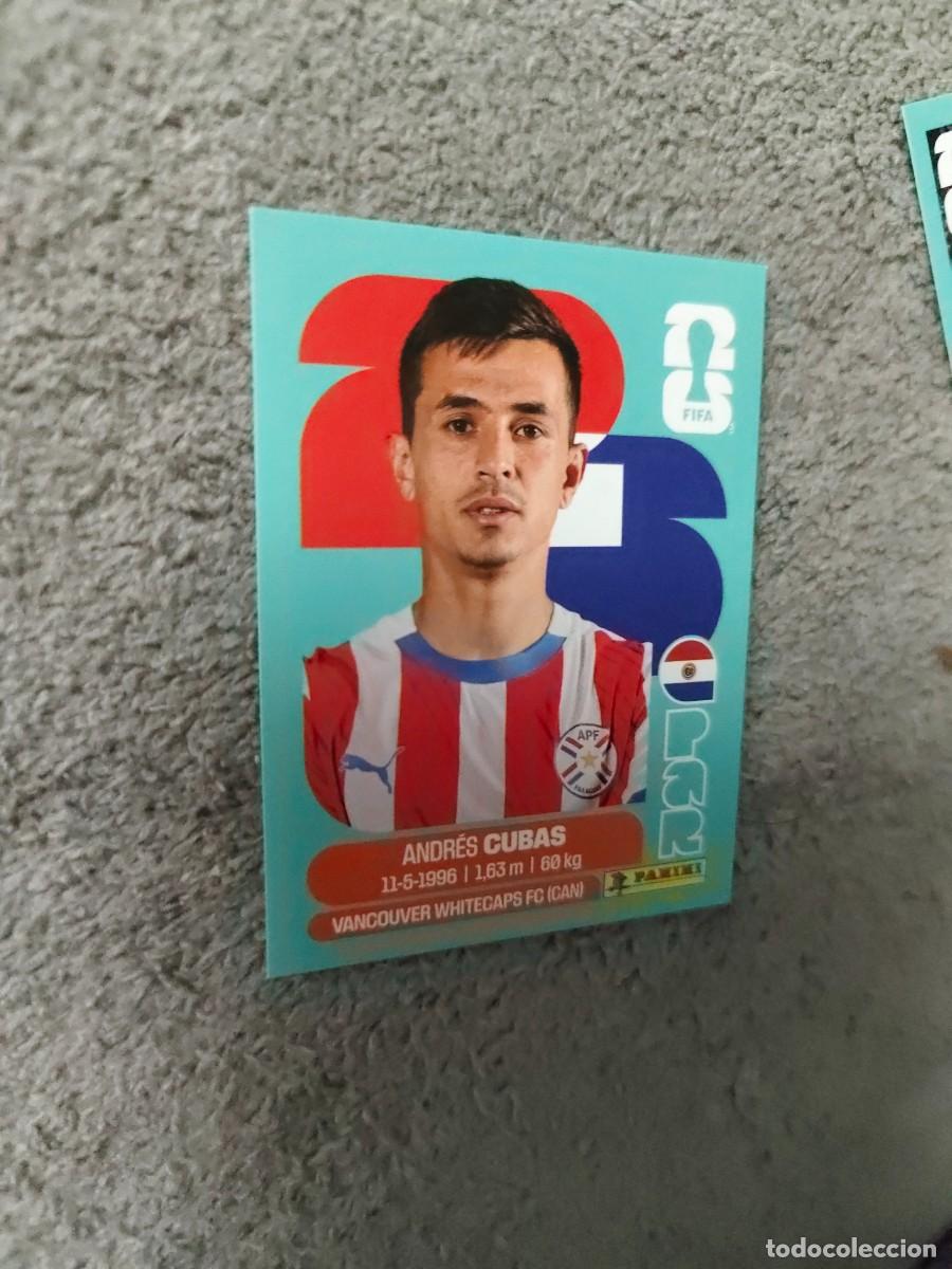 Football Stickers: PAR PAR12 12 MUNDIAL 2026 PANINI ANDRES CUBAS PARAGUAY 26 WORLD CUP STICKER PANINI FIFA AAZ