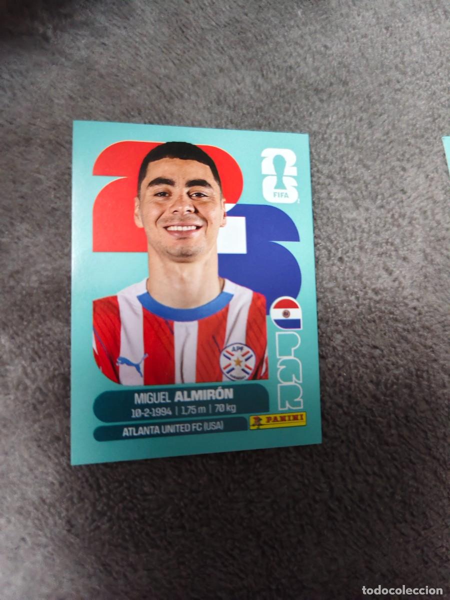 Football Stickers: PAR PAR17 17 MUNDIAL 2026 PANINI MIGUEL ALMIR&Oacute;N PARAGUAY 26 WORLD CUP STICKER PANINI FIFA AAZ