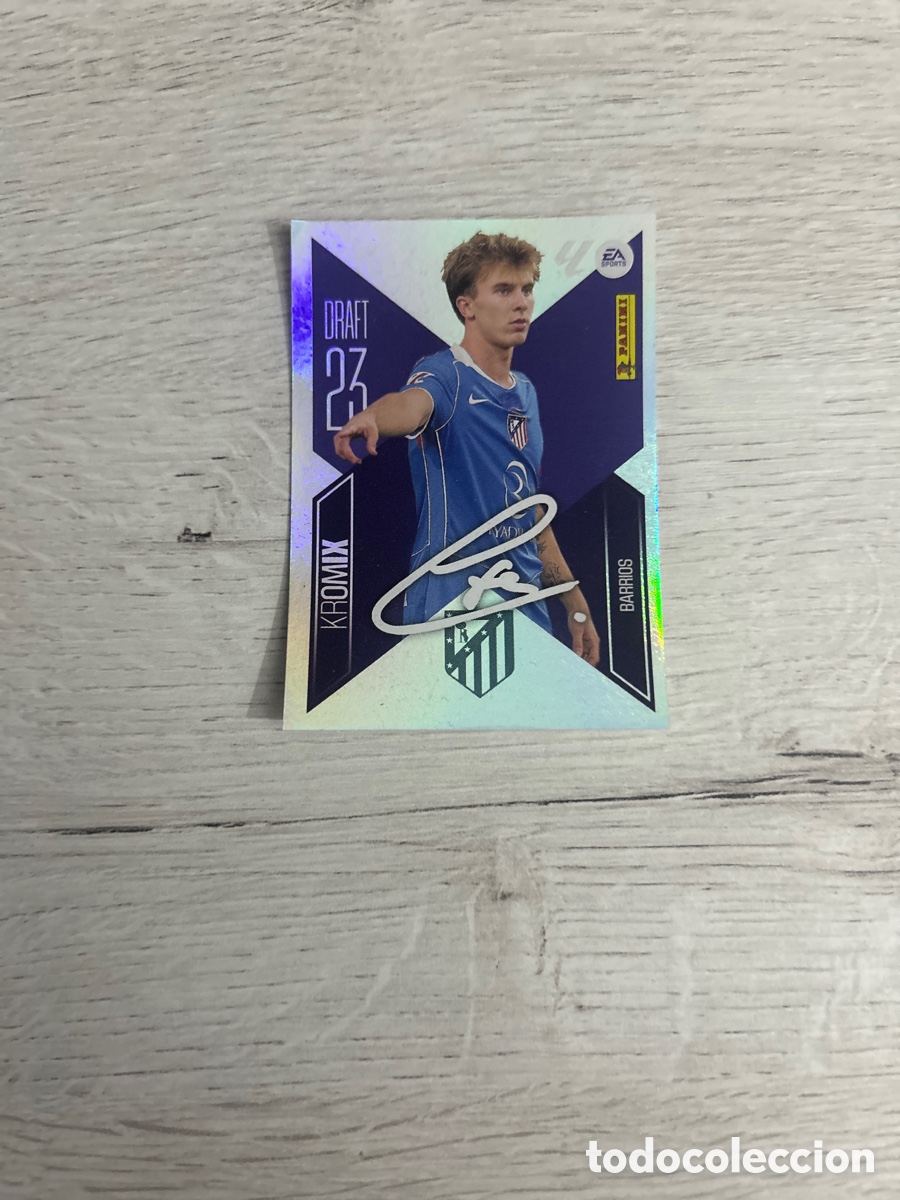 Football Stickers: Barrios K3 K 3 Atl&eacute;tico de Madrid Draft Kromix 23 Liga Este 2026/27 26-27 Panini