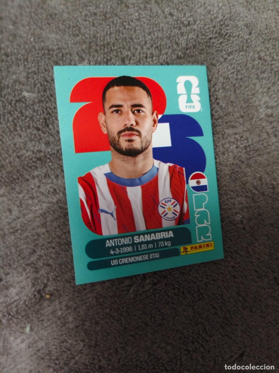 Cromos de Futebol: PAR PAR20 20 MUNDIAL 2026 PANINI ANTONIO SANABRIA PARAGUAY 26 WORLD CUP STICKER PANINI FIFA AAZ