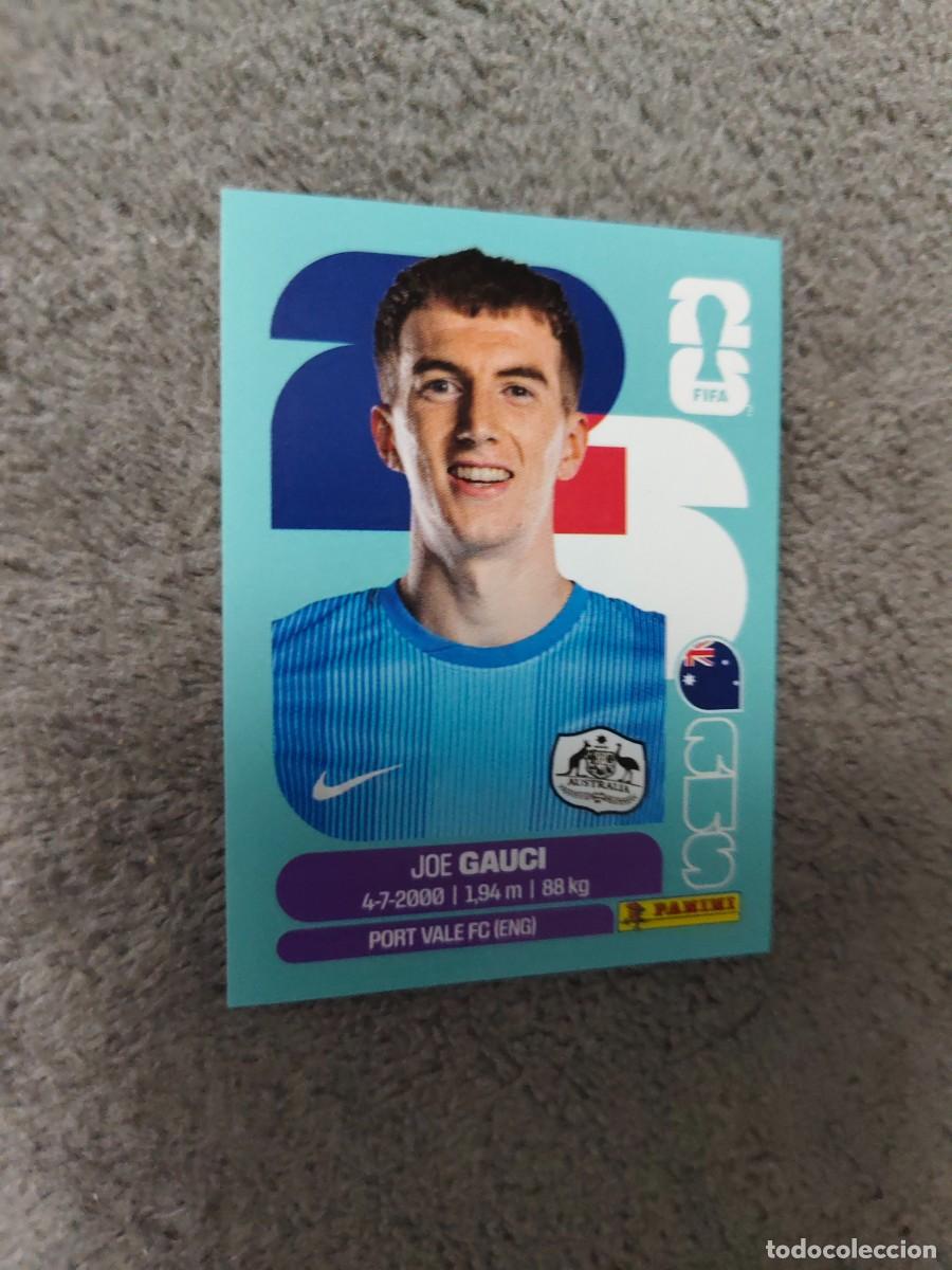 Figurine di Calcio: AUS 3 AUS3 MUNDIAL 2026 PANINI JOE GAUCI AUSTRALIA 26 WORLD CUP STICKER PANINI FIFA AAZ