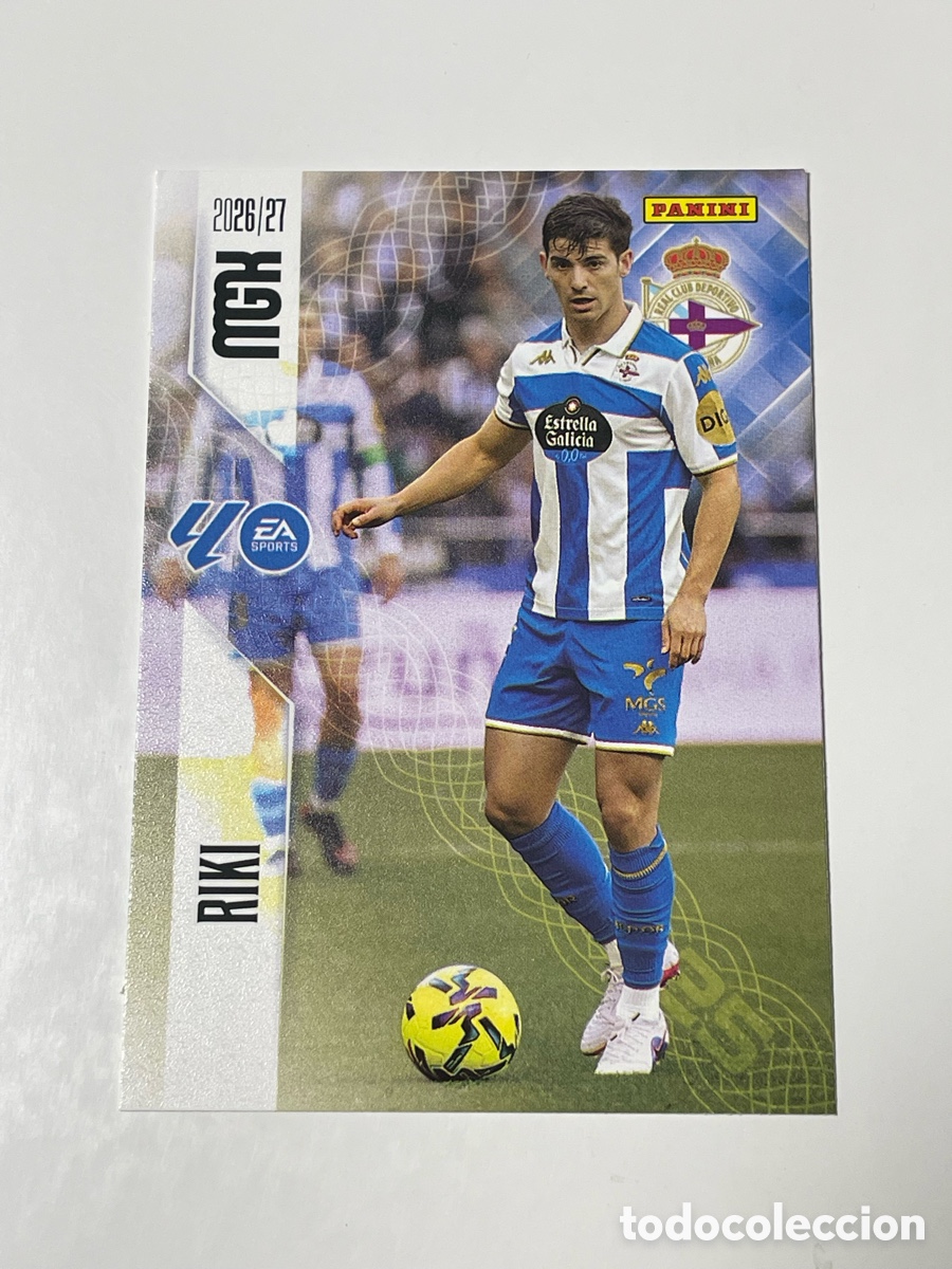 Figurine di Calcio: Riki Deportivo de La Coru&ntilde;a Panini Megacracks 26/27 #137