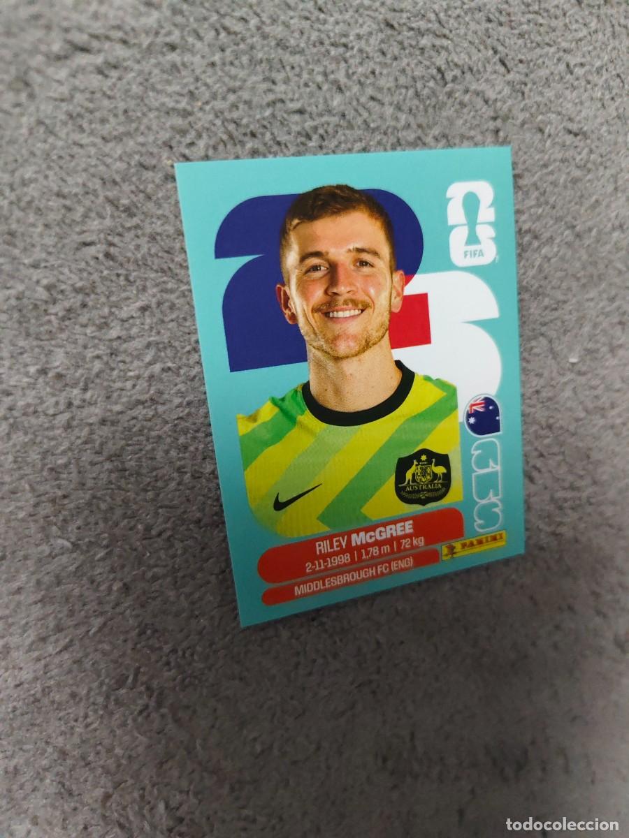 Figurine di Calcio: AUS AUS12 12 MUNDIAL 2026 PANINI RILEY MCGREE AUSTRALIA 26 WORLD CUP STICKER PANINI FIFA AAZ