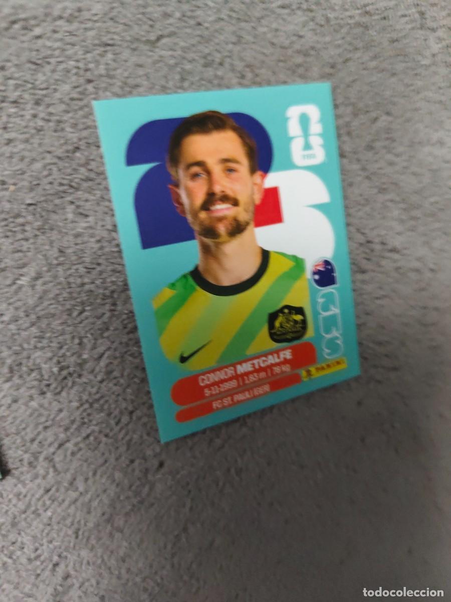 Figurine di Calcio: AUS AUS15 15 MUNDIAL 2026 PANINI CONNOR METCALFE AUSTRALIA 26 WORLD CUP STICKER PANINI FIFA AAZ