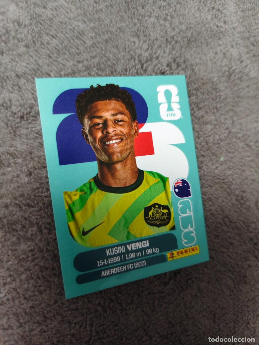 Cartes &agrave; collectionner de Football: AUS AUS18 18 MUNDIAL 2026 PANINI KUSINI YENGI AUSTRALIA 26 WORLD CUP STICKER PANINI FIFA AAZ