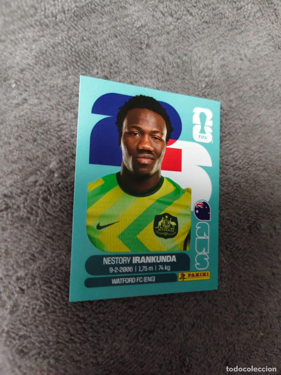 Cartes &agrave; collectionner de Football: AUS AUS19 19 MUNDIAL 2026 PANINI NESTORY IRANKUNDA AUSTRALIA 26 WORLD CUP STICKER PANINI FIFA AAZ