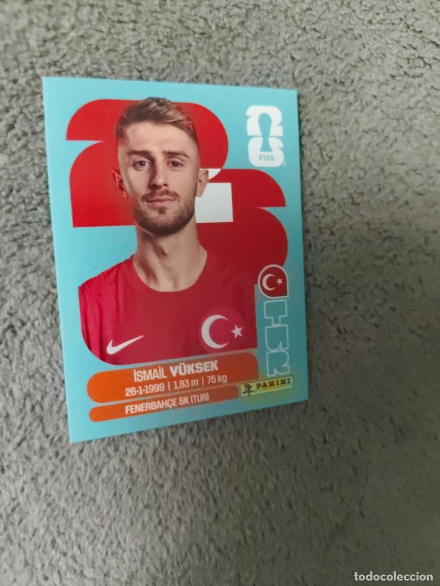 Cartes &agrave; collectionner de Football: TUR TUR10 10 MUNDIAL 2026 PANINI ISMAIL YUKSEK TURQUIA 26 WORLD CUP STICKER PANINI FIFA AAZ