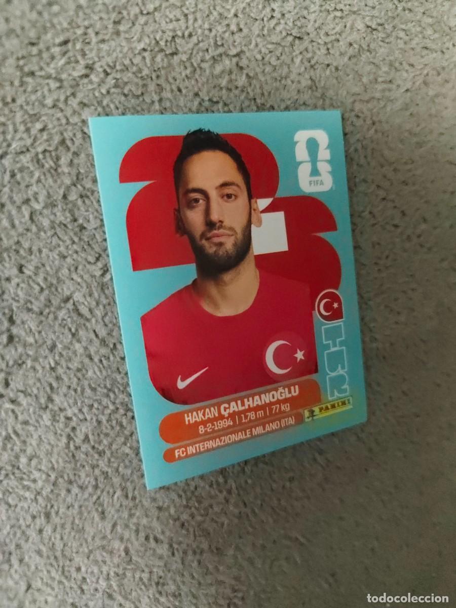 Cartes &agrave; collectionner de Football: TUR TUR11 11 MUNDIAL 2026 PANINI HAKAN CALHANOGLU TURQUIA 26 WORLD CUP STICKER PANINI FIFA AAZ