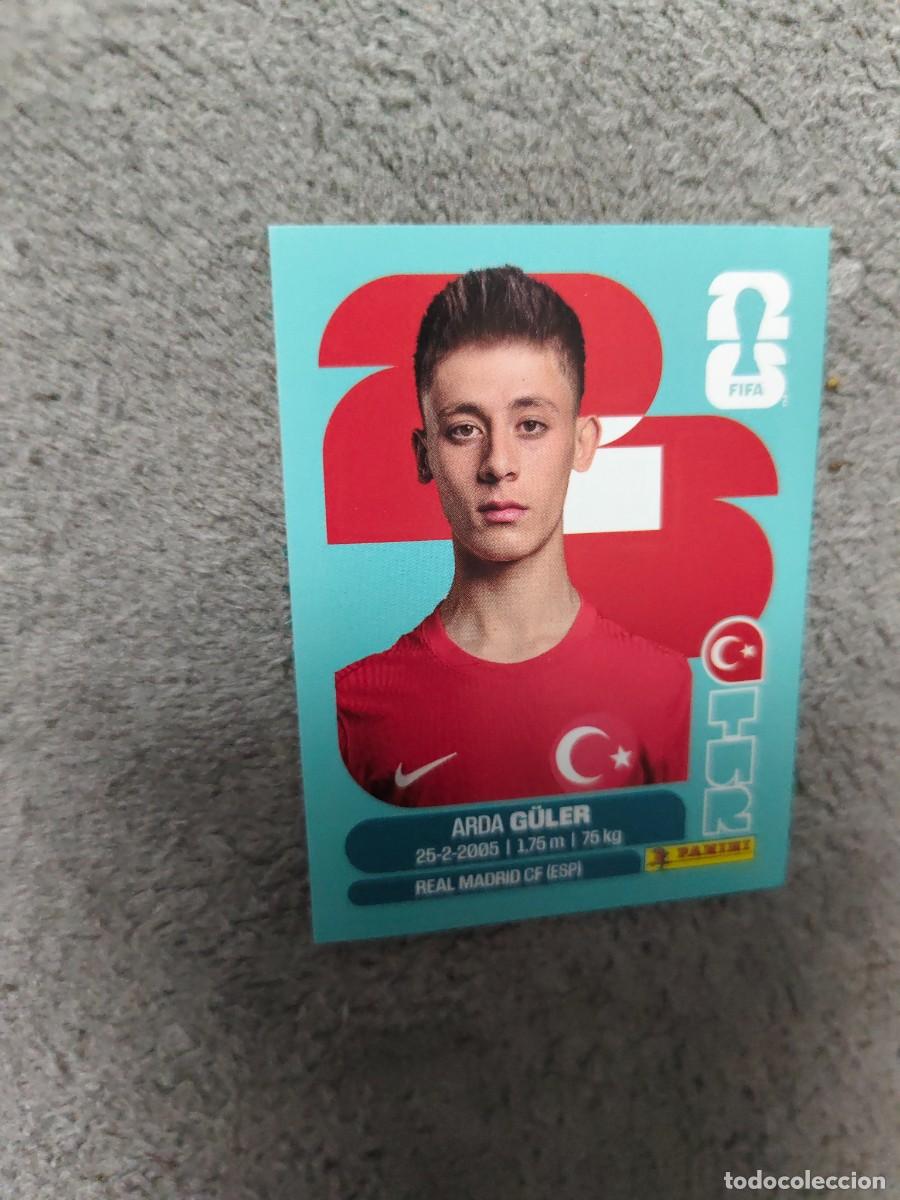 Cartes &agrave; collectionner de Football: TUR TUR14 14 MUNDIAL 2026 PANINI ARDA GULER TURQUIA 26 WORLD CUP STICKER PANINI FIFA AAZ