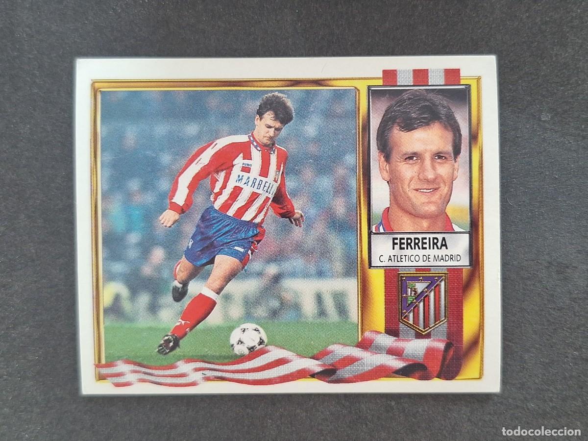 Football Stickers: L3 FERREIRA ATLETICO DE MADRID LIGA ESTE 1995 1996 95 96 NUNCA PEGADO SIN PEGAR